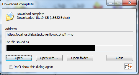 Php Download Remote File